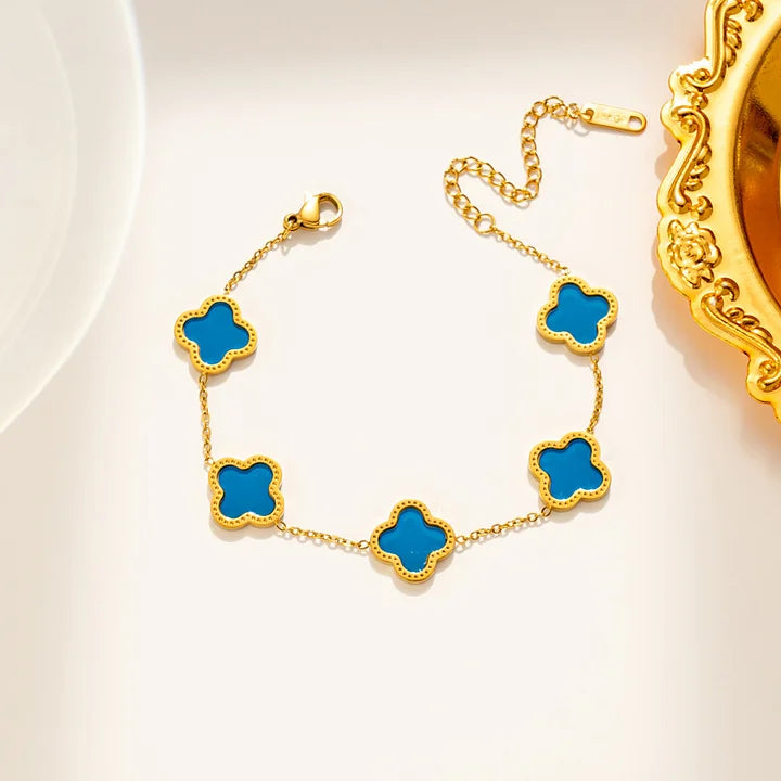 Esencia Clover Armband Gold