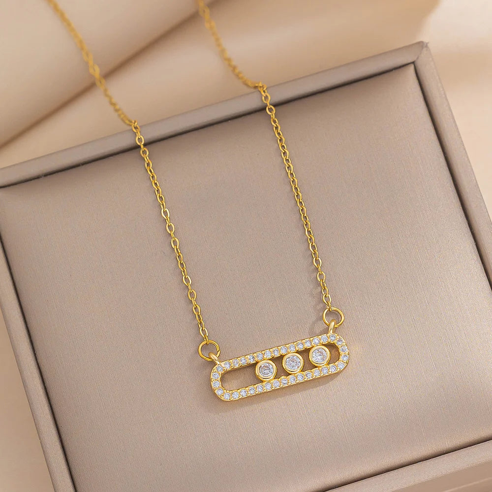 Luz de Luna Kette Gold