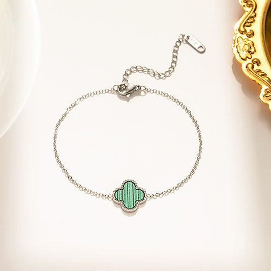 Trelisse Clover Armband Silber