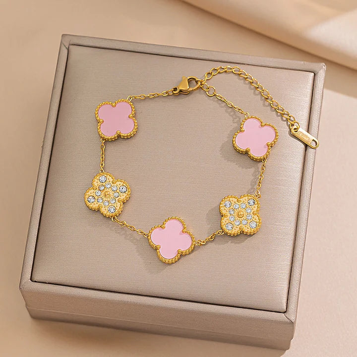 La Promesa Clover Armband Gold