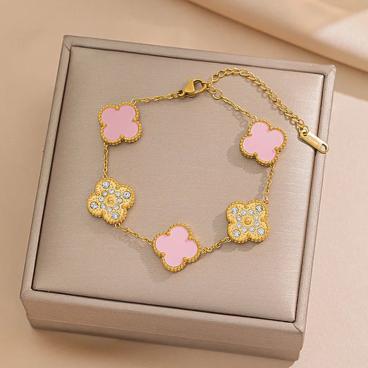 La Promesa Clover Armband Gold