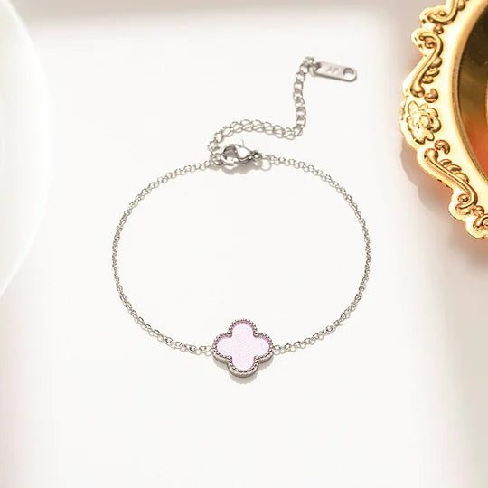 Trelisse Clover Armband Silber