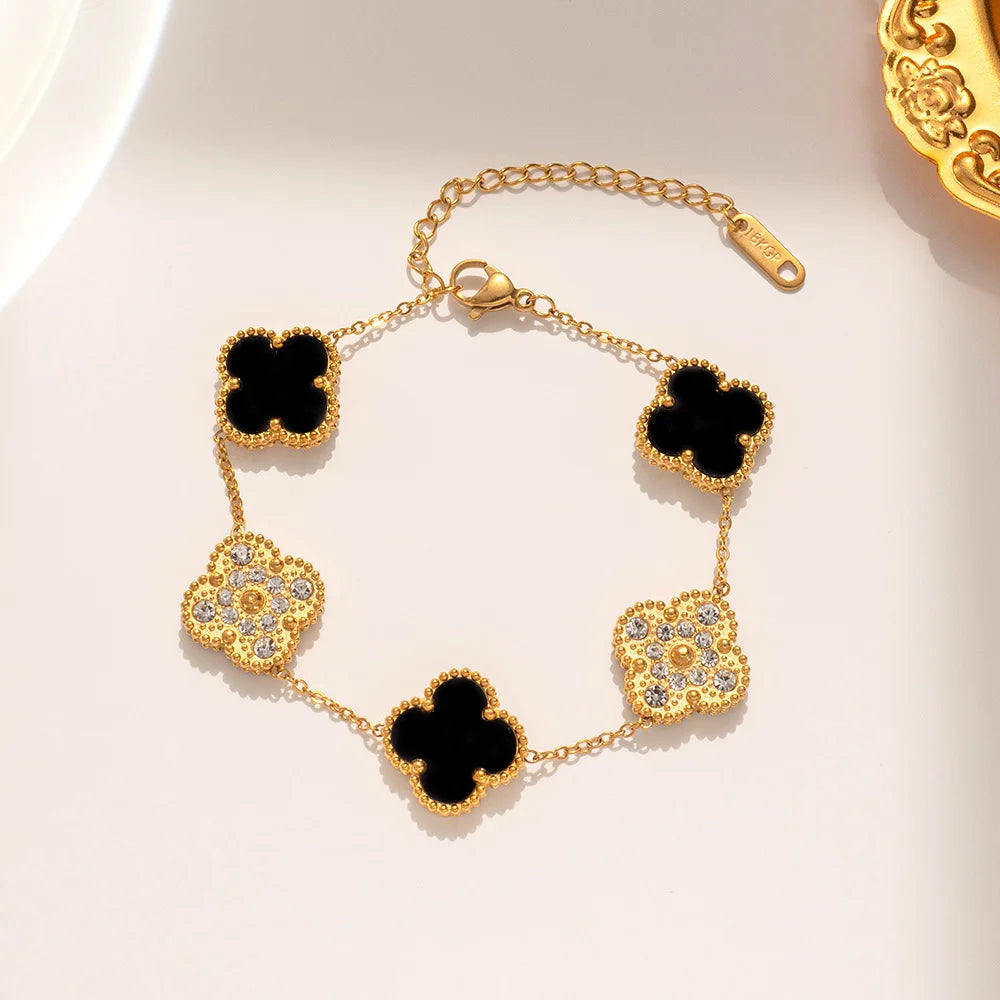 La Promesa Clover Armband Gold