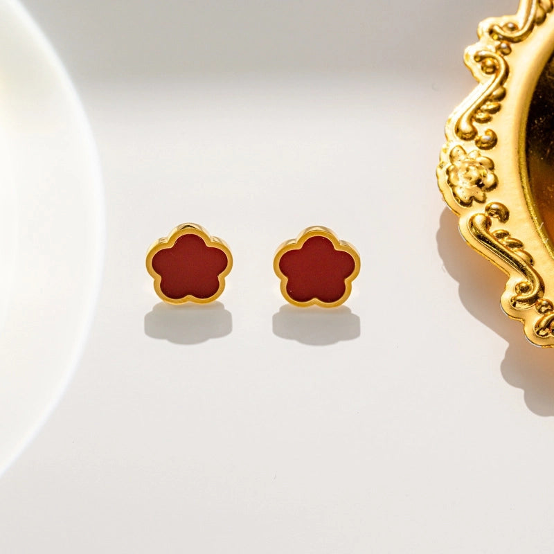 Clover Ohrringe Gold