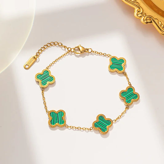 Esencia Clover Armband Gold