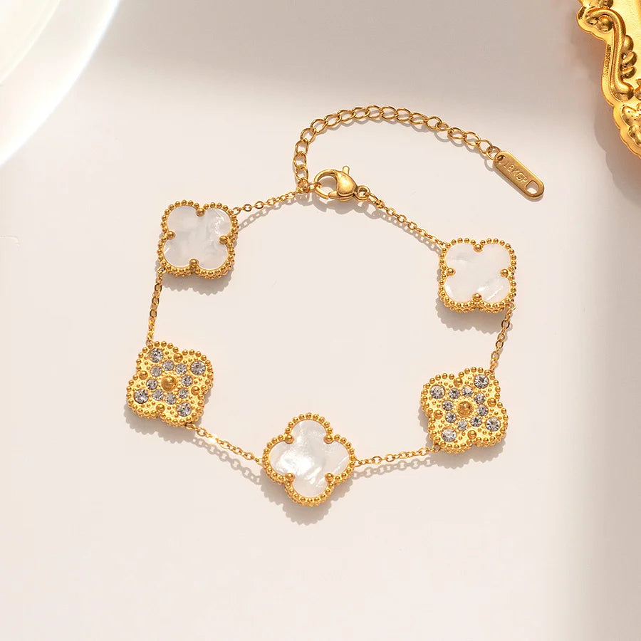 La Promesa Clover Armband Gold