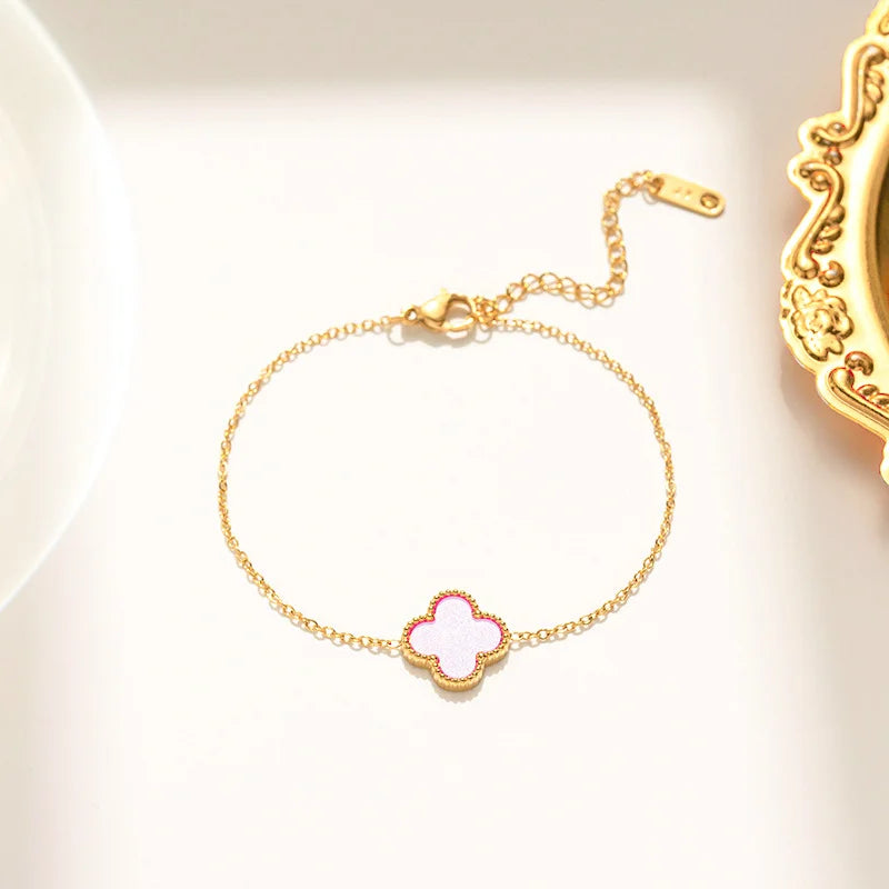 Trelisse Clover Armband Gold